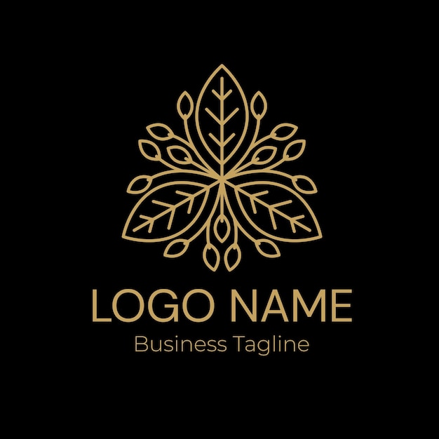 Logotipo de la Compañía de Flores de Ornamentación de Oro