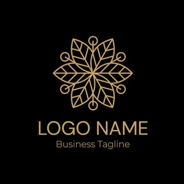 Logotipo de la Compañía de Flores de Ornamentación de Oro