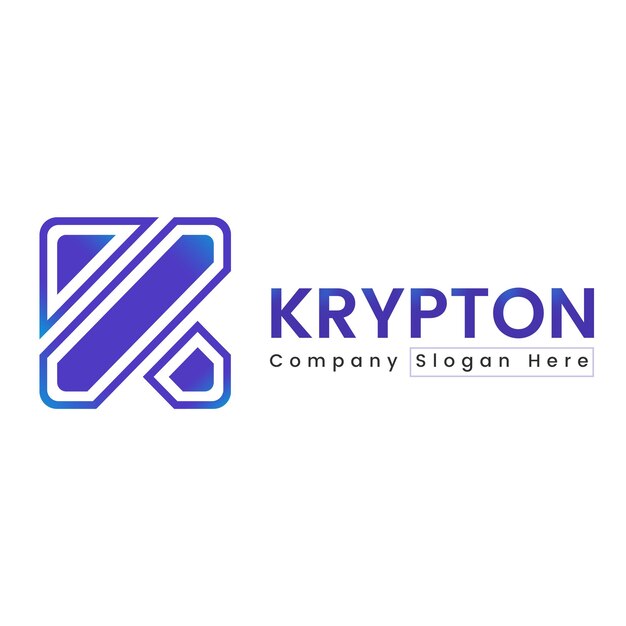 El logotipo de la compañía Krypton