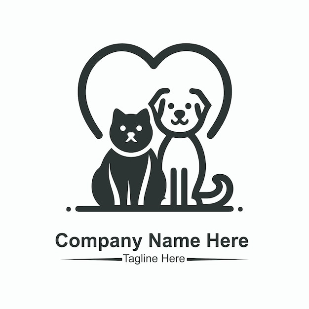 un logotipo para una compañía llamada mascota aquí