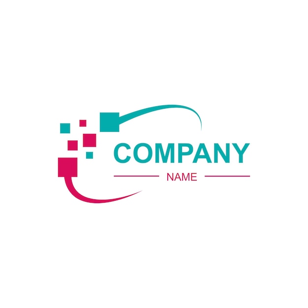 El logotipo de la compañía médica moderna
