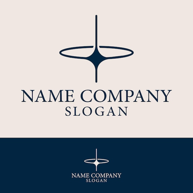 El logotipo de la compañía Minnimalist Star Design