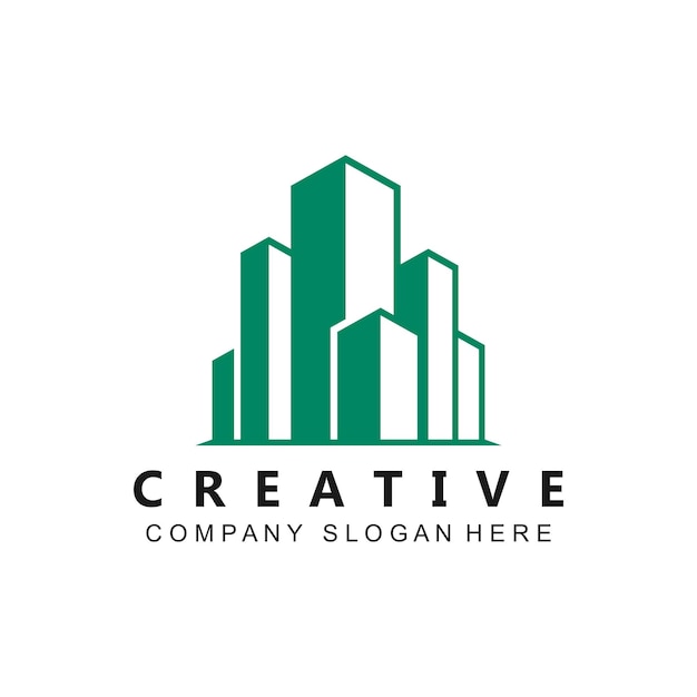 un logotipo para la compañía que dice creativo en él