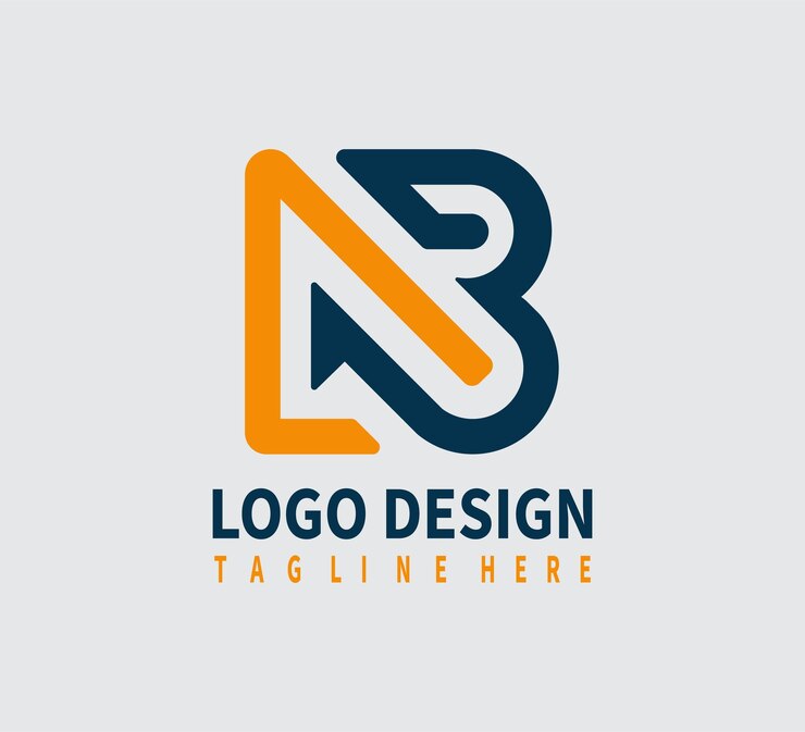 un logotipo para una compañía que dice "diseño de logotipo"