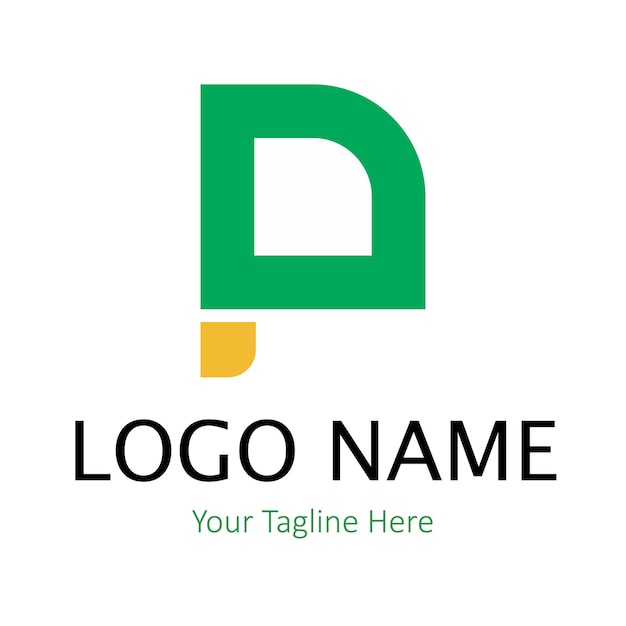 Vector un logotipo de una compañía que dice t en él