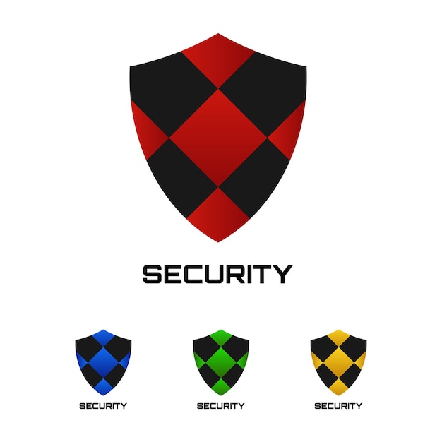 El logotipo de la compañía de seguridad.