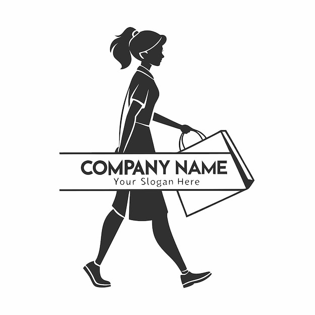 Logotipo de compras en línea