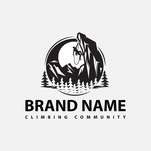 logotipo de la comunidad de escalada