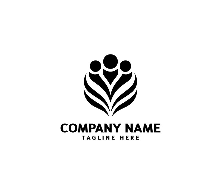 El logotipo de la comunidad de personas La comunidad global La comunidad humana La atención médica de la comunidad La comunidad de personas El logotipio de la familia