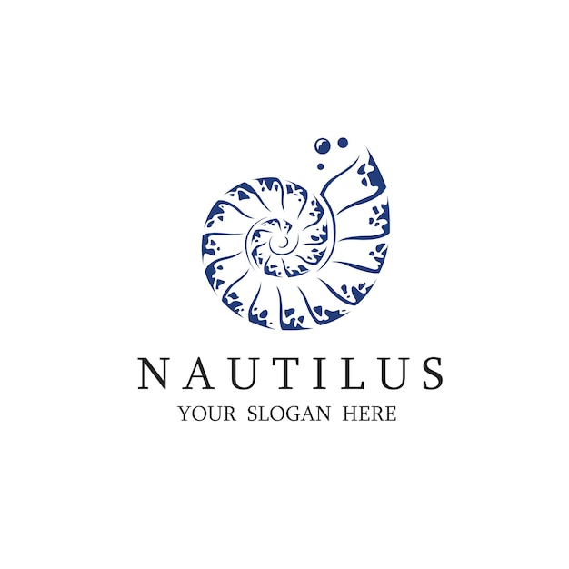 El logotipo de la concha del Nautilus