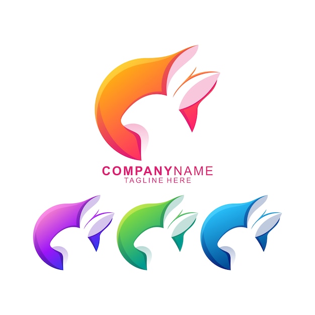 Logotipo de conejo