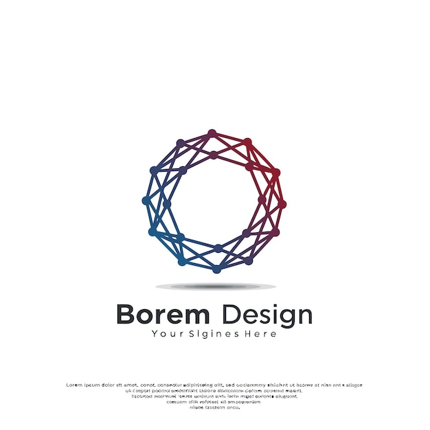 El logotipo de la conexión de red