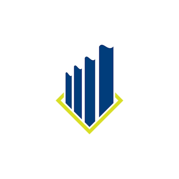 Logotipo de construcción de la ciudad