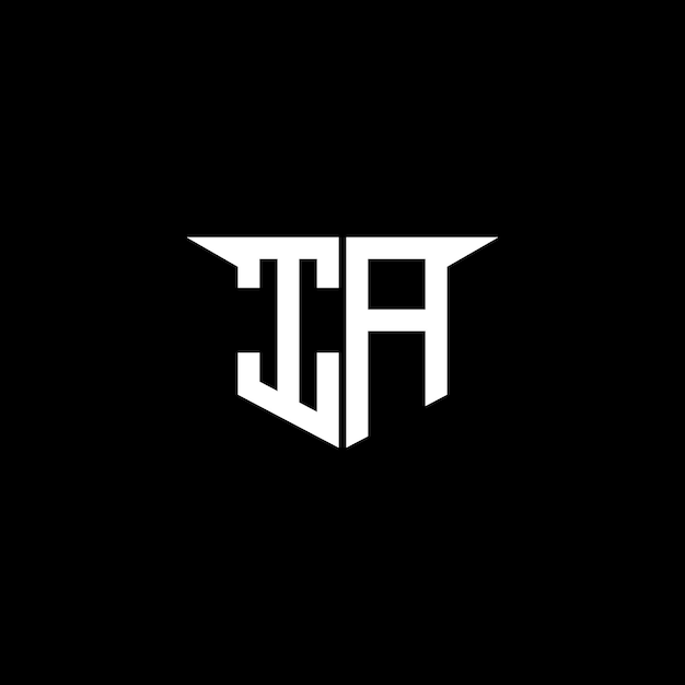 Logotipo de construcción moderna con diseño simétrico