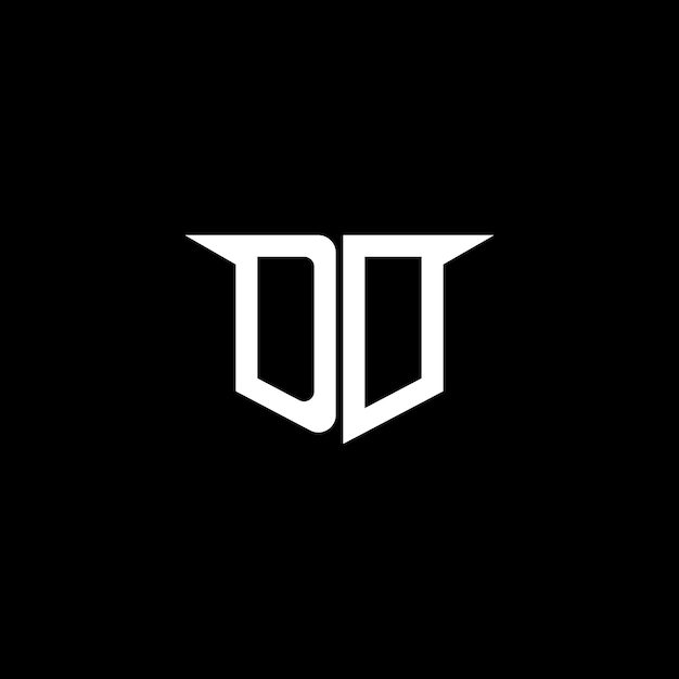 Logotipo de construcción moderna con diseño simétrico