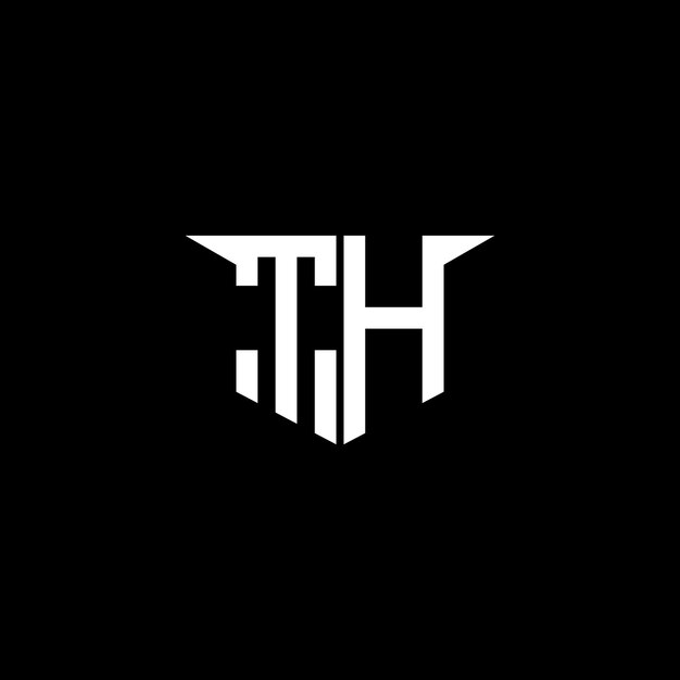 Logotipo de construcción moderna con diseño simétrico