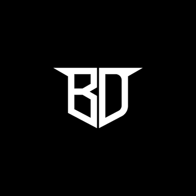 Logotipo de construcción moderna con diseño simétrico