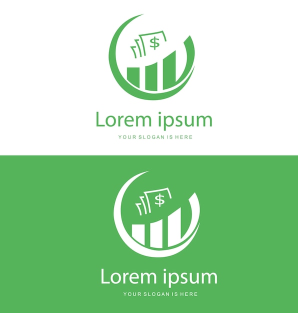 Logotipo de contabilidad creativa