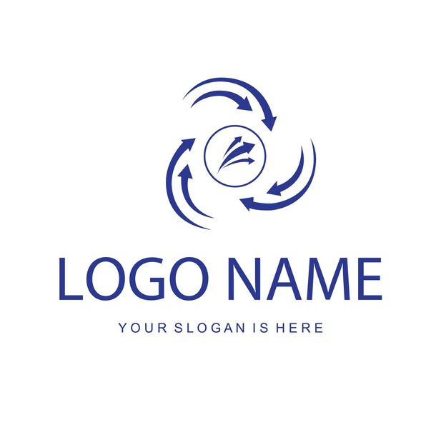Logotipo de contabilidad creativa