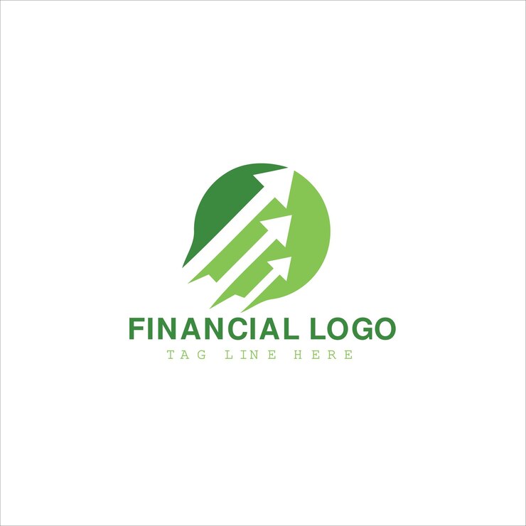 Vector logotipo contable y financiero