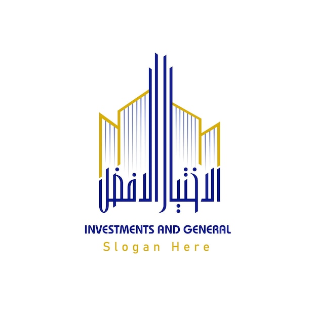 Logotipo de la contratación de torres y grúas de ingeniería y construcción inmobiliaria