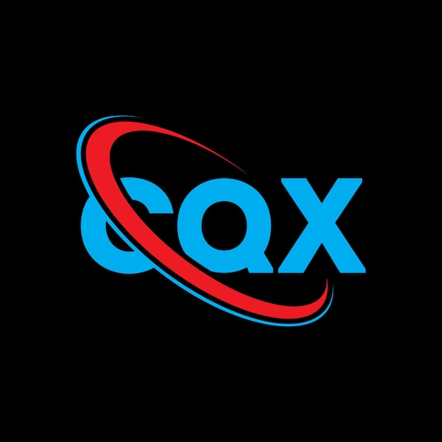 Logotipo CQX CQX letra CQX carta diseño de logotipo Iniciales logotipo CQ X vinculado con círculo y mayúscula logotipo monograma CQX tipografía para negocios de tecnología y marca inmobiliaria