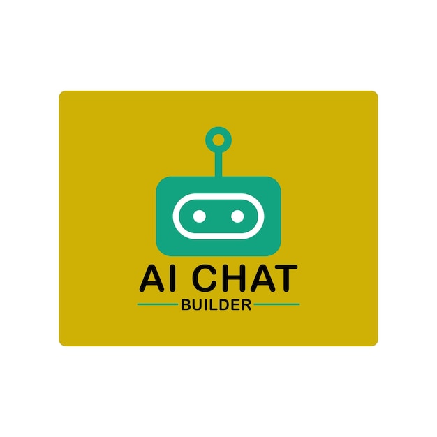 El logotipo del creador de chats de IA