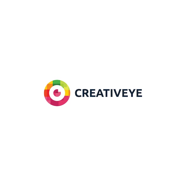 Vector logotipo de creative eye