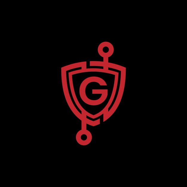 El logotipo de Creative Shield Technology y la letra G