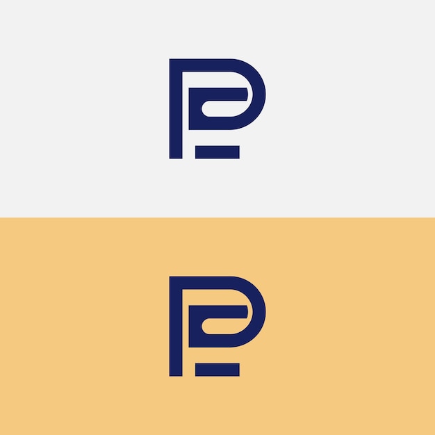 Logotipo creativo de empresa del grupo de empresas del PE