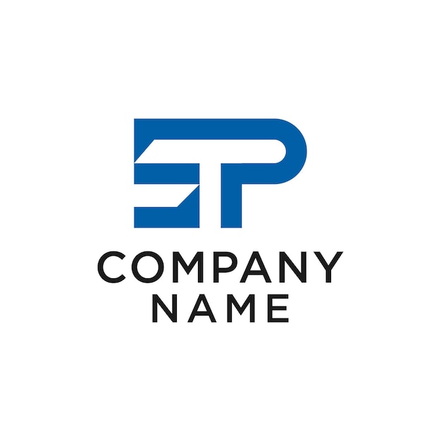Logotipo creativo S y p y vector de marca de aplicación Snap