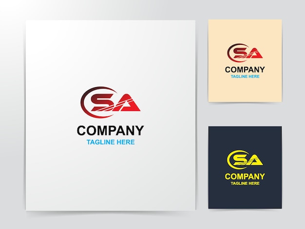 Logotipo creativo sa