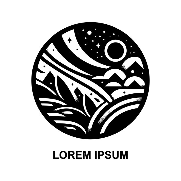 un logotipo creativo sobre un fondo blanco