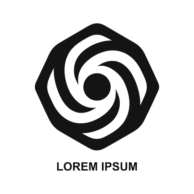 un logotipo creativo sobre un fondo blanco
