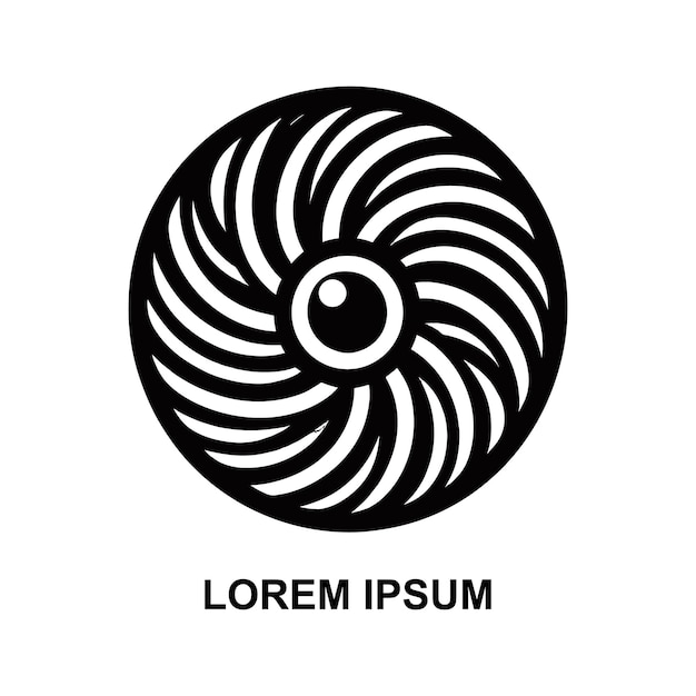 un logotipo creativo sobre un fondo blanco