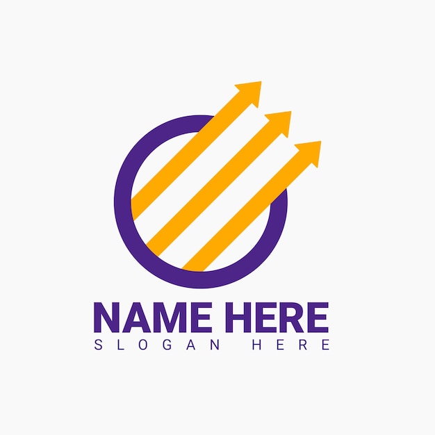 Logotipo de crecimiento empresarial