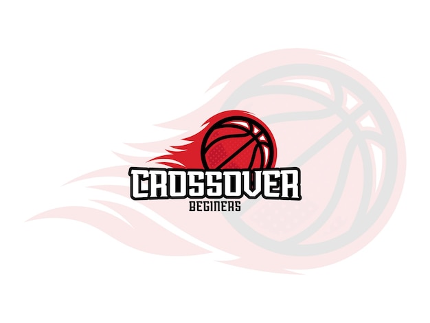 El logotipo de Crossover de la canasta