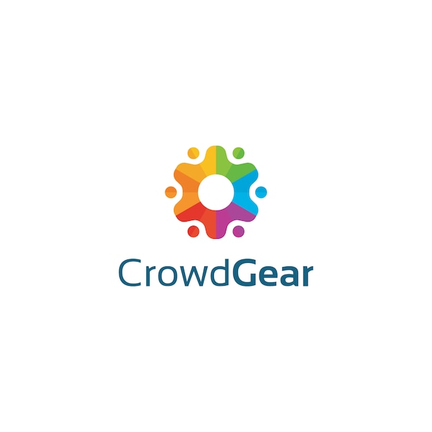 Logotipo de crowd gear