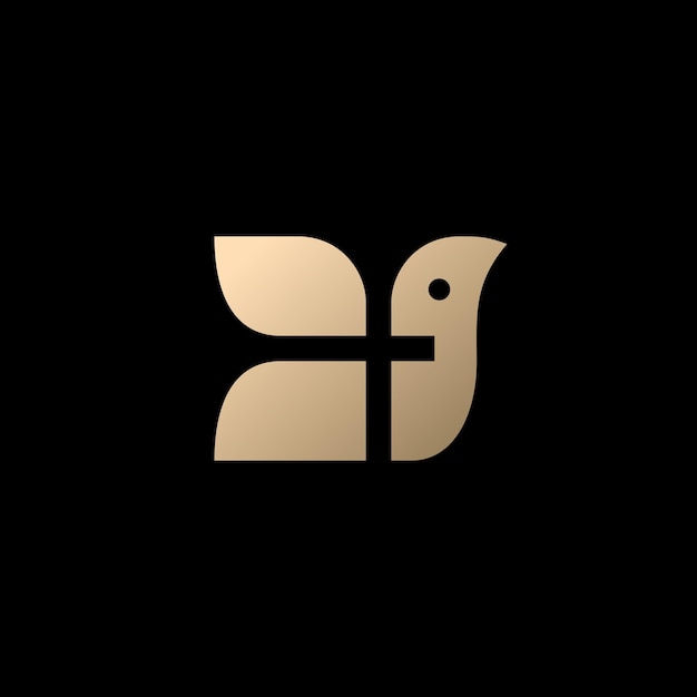 Logotipo de la Cruz de Cristo de la Paz Ilustración del icono vectorial