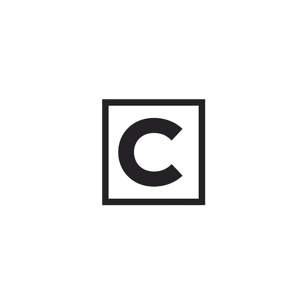 El logotipo del cuadrado C
