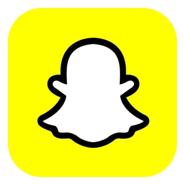 Logotipo Cuadrado De Snapchat Aislado Sobre Fondo Blanco Vector Premium logotipo-cuadrado-de-snapchat-aislado-sobre-fondo-blanco-vector-premium