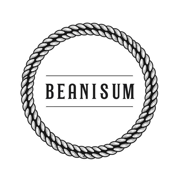 Vector el logotipo de la cuerda de beanisum