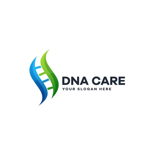 Logotipo de cuidado de ADN