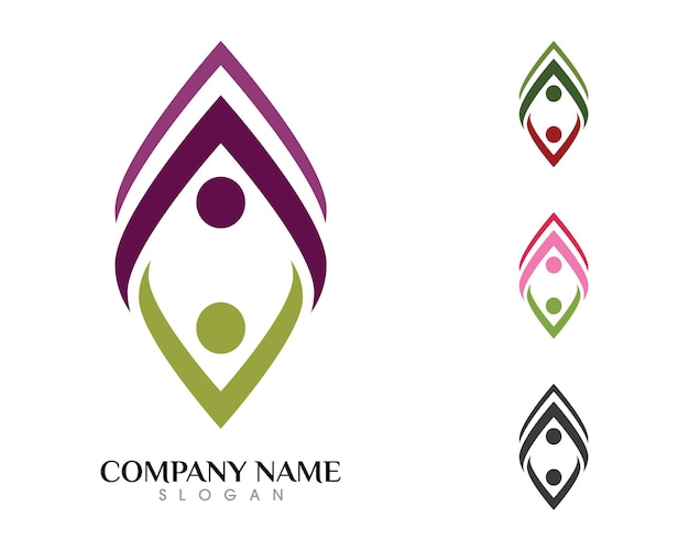 Logotipo del cuidado de la comunidad