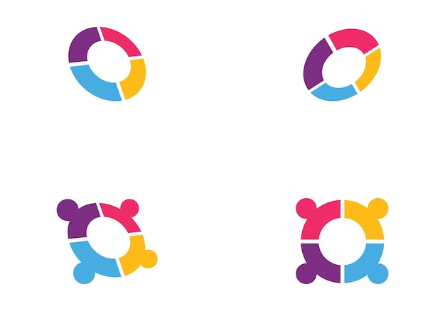Logotipo del cuidado de la comunidad