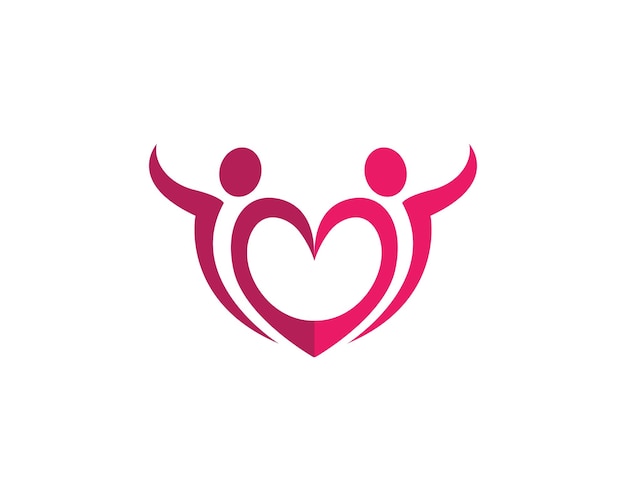Logotipo del cuidado de la comunidad