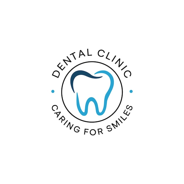 un logotipo para el cuidado dental para el cuidado dentario para la sonrisa
