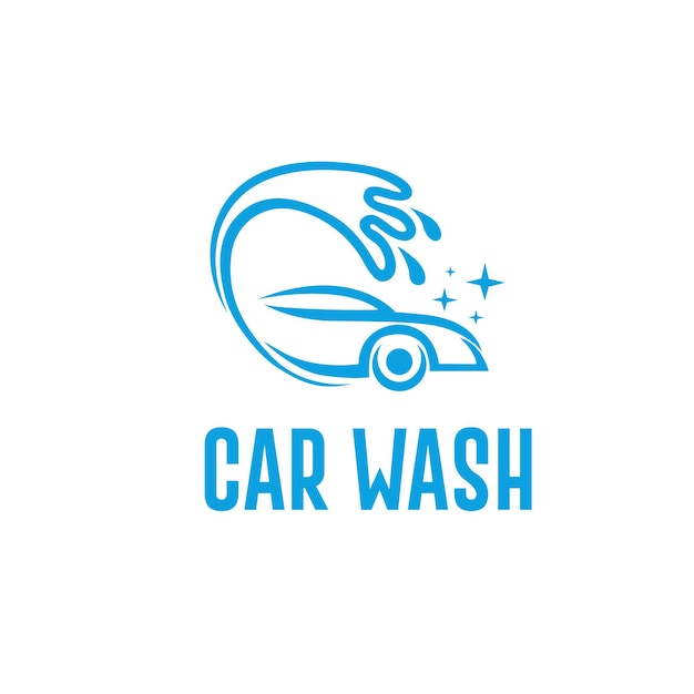 El logotipo de cuidado de lavado deisgn