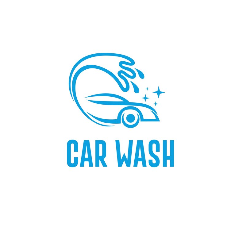 El logotipo de cuidado de lavado deisgn