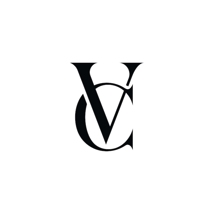 Vector logotipo de cv